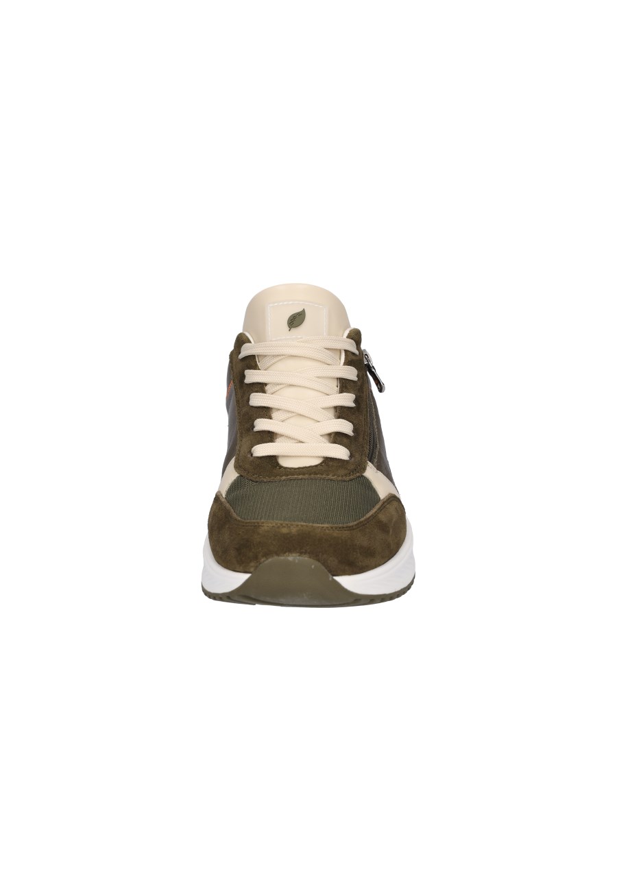 Waldlaeufer H-Matti olive beige - Grün