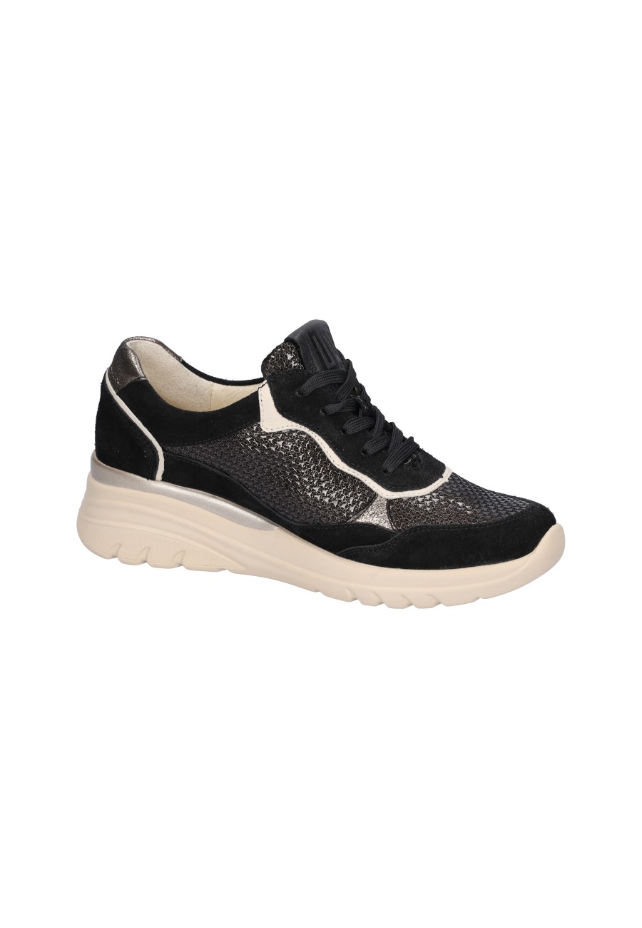 Waldlaeufer H-Carla schwarz iron creme - Schwarz
