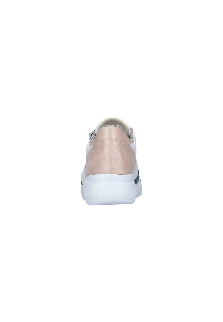 Waldlaeufer K-Funky denim weiss apricot - Weiß