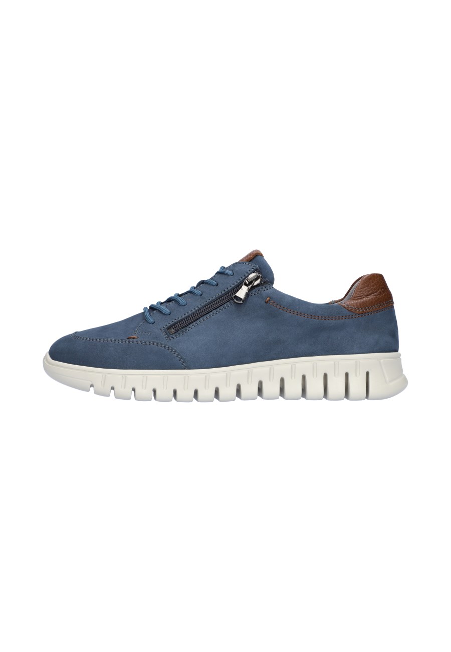 Waldlaeufer H-Baldo jeans tabak - Blau