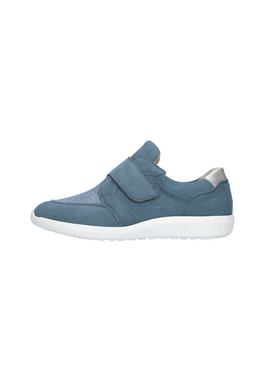 Waldlaeufer K-Ira denim taupe - Blau