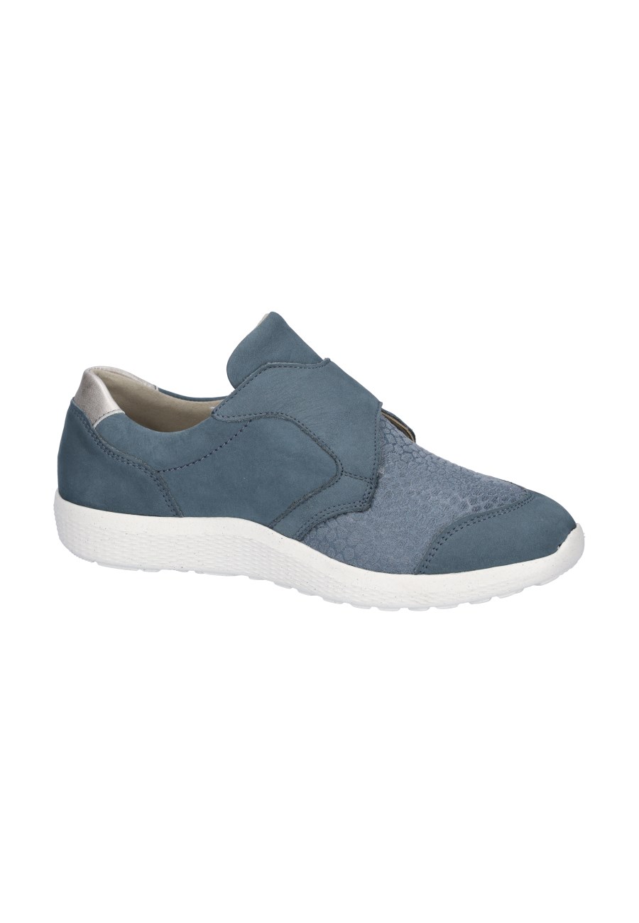Waldlaeufer K-Ira denim taupe - Blau