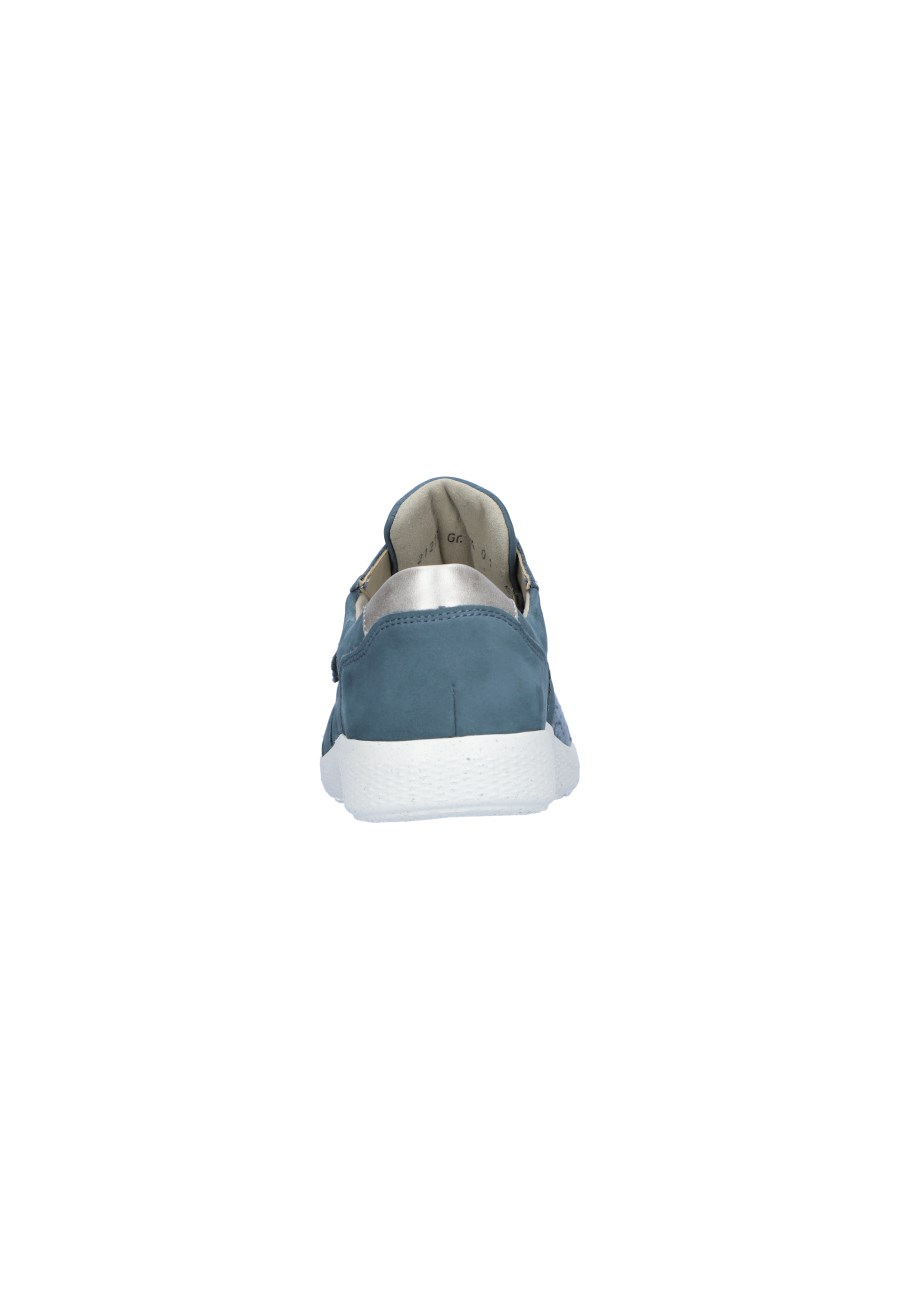 Waldlaeufer K-Ira denim taupe - Blau