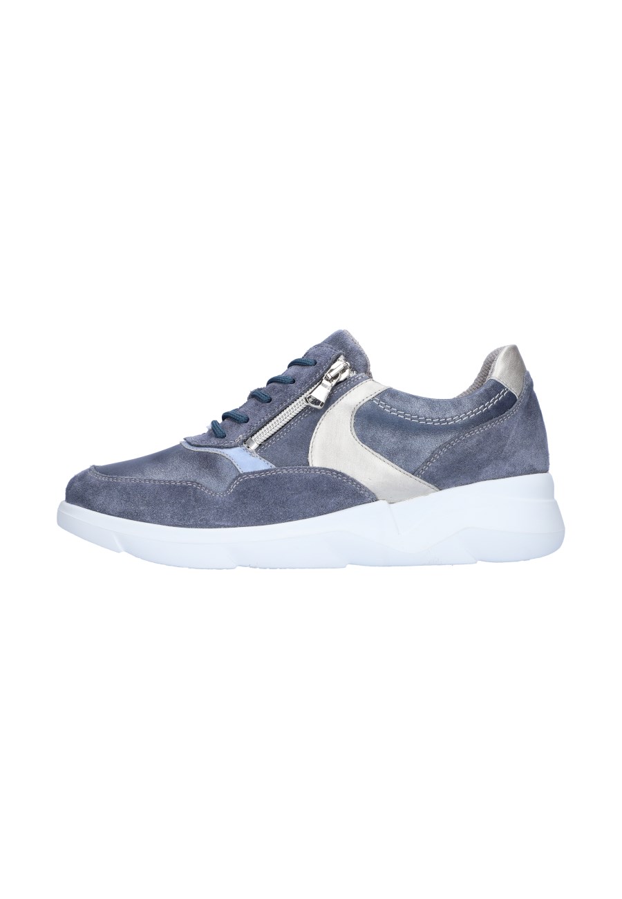 Waldlaeufer K-Funky jeans sky taupe - Blau