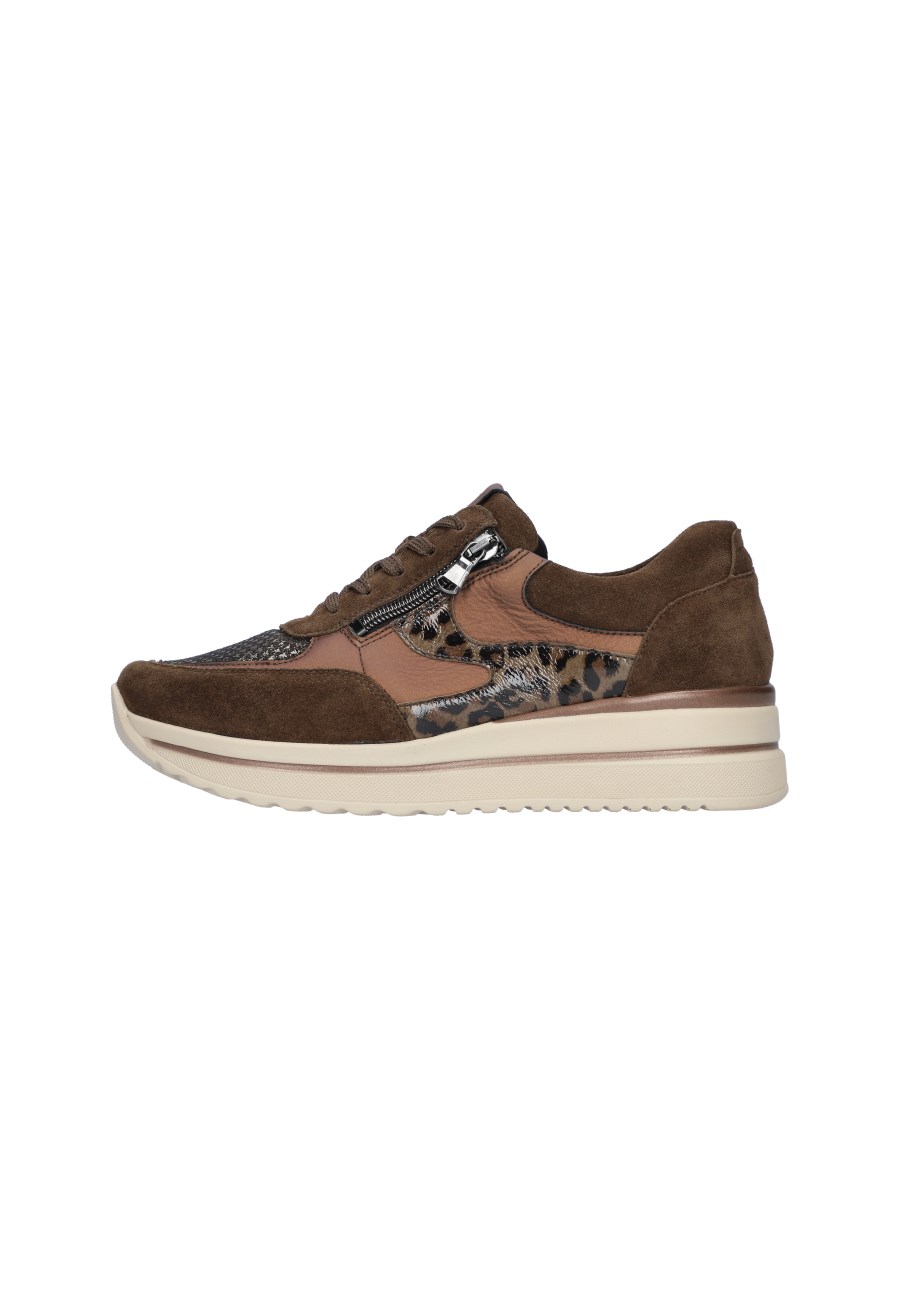 Waldlaeufer K-Luana wood cognac khaki - Braun
