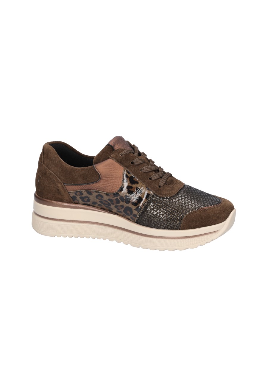 Waldlaeufer K-Luana wood cognac khaki - Braun